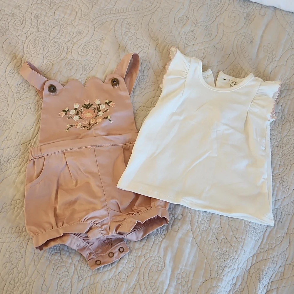 Artisan NY 2 piece Spring Romer set 3-6 mo - Picture 2 of 7